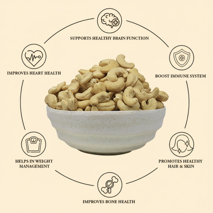 Whole Cashews 1 Kg Pack