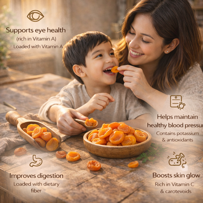 Nutrelli Premium Dried Apricots(1 Kg)