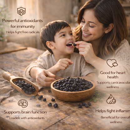 Nutrelli Dried Seedless Blueberries (1KG)