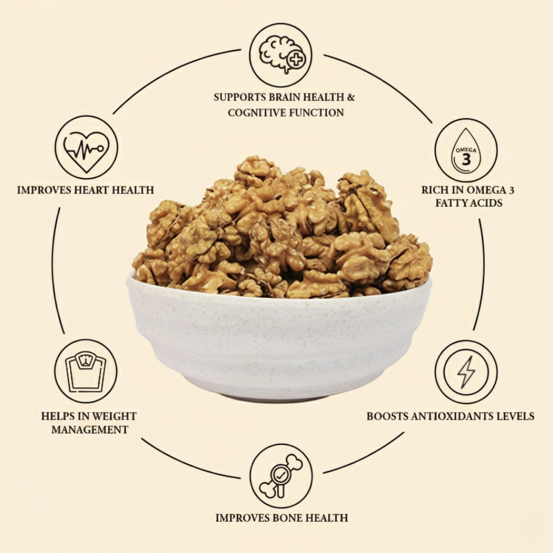 Walnut Kernels 1 Kg Pack