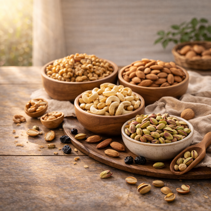 Nutrelli Premium Dry Fruits Power Bundle (4 x 1KG)