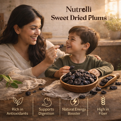 Nutrelli Premium Dried Plums (Prunes) – 1KG
